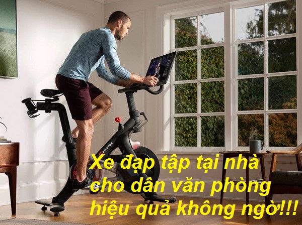 Top 5+ xe đạp tập thể dục tại nhà phù hợp với dân văn phòng