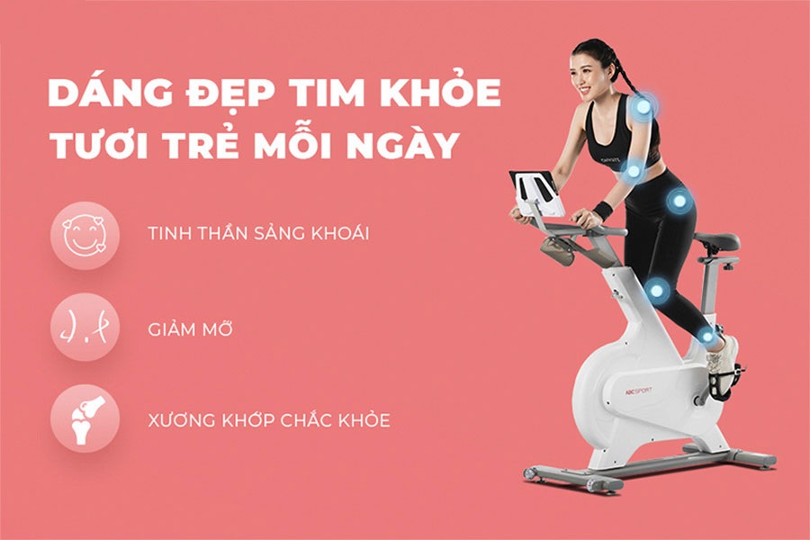 ại sao xe đạp tập thể dục tại nhà là lựa chọn lý tưởng cho dân văn phòng?