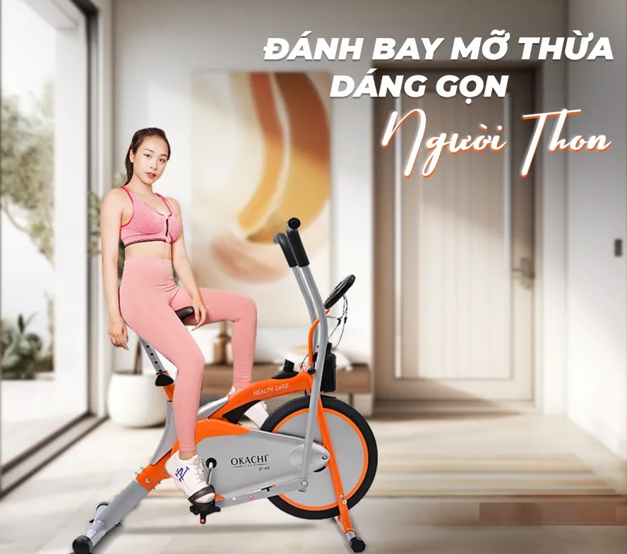 Xe đạp tại nhà giảm cân hiệu quả tại nhà