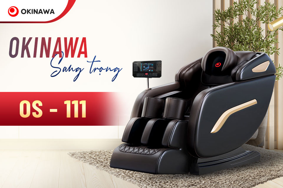 Ghế massage toàn thân giá rẻ Nhật Bản Okinawa OS-111