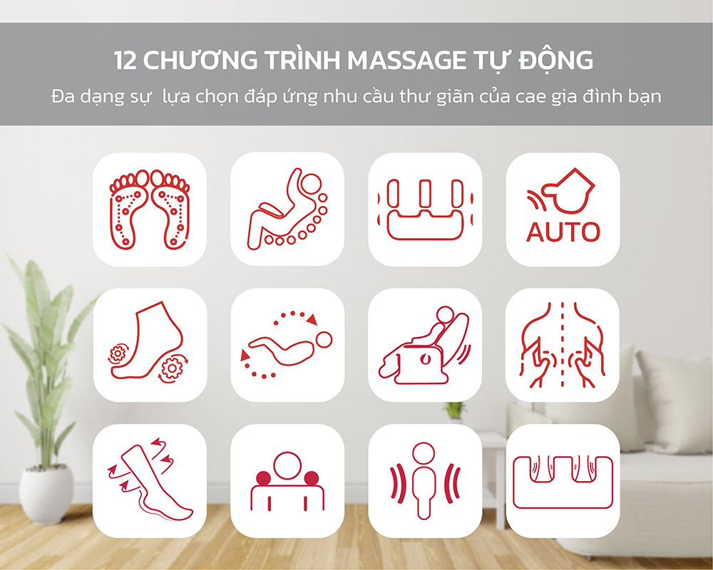 Ghế Massage Kangwon 166 5
