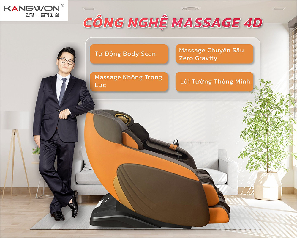 Ghế Massage Kangwon 599 3