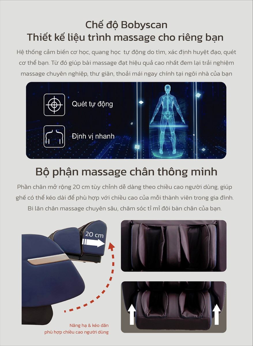 Ghế Massage Kangwon 636 4