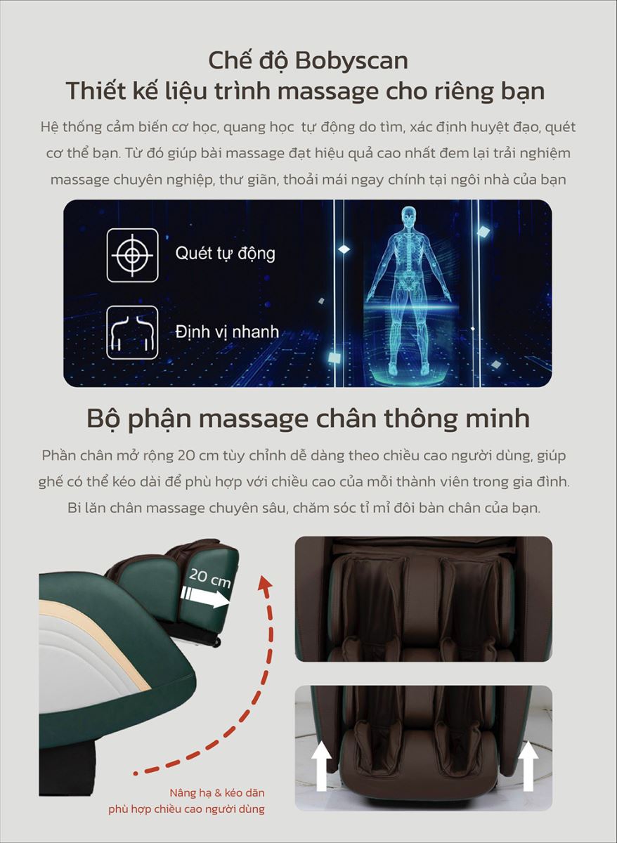 Ghế Massage Kangwon 899 5