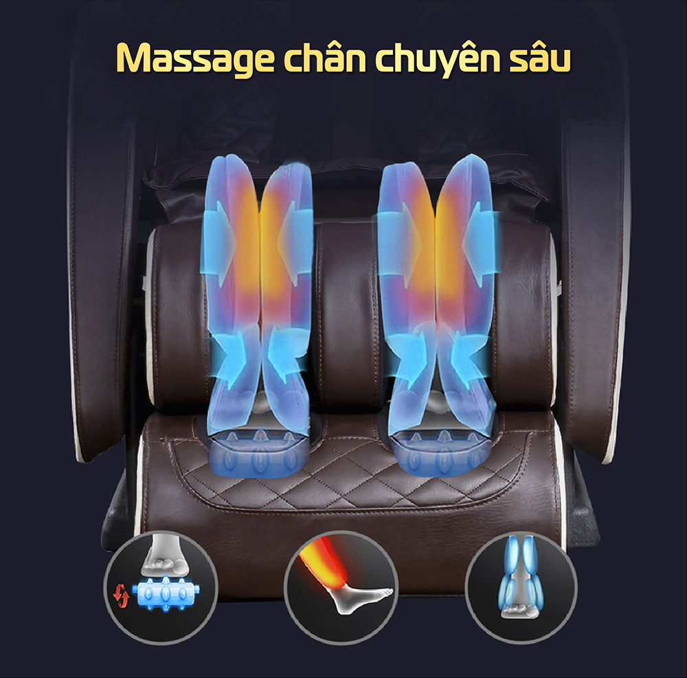 Ghế Massage Kangwon LX-1125 6