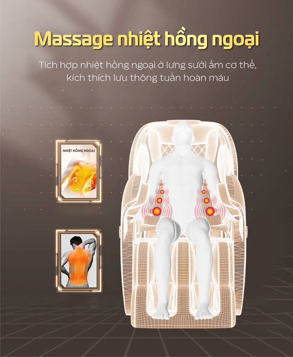 Ghế Massage Kangwon LX-1126 4