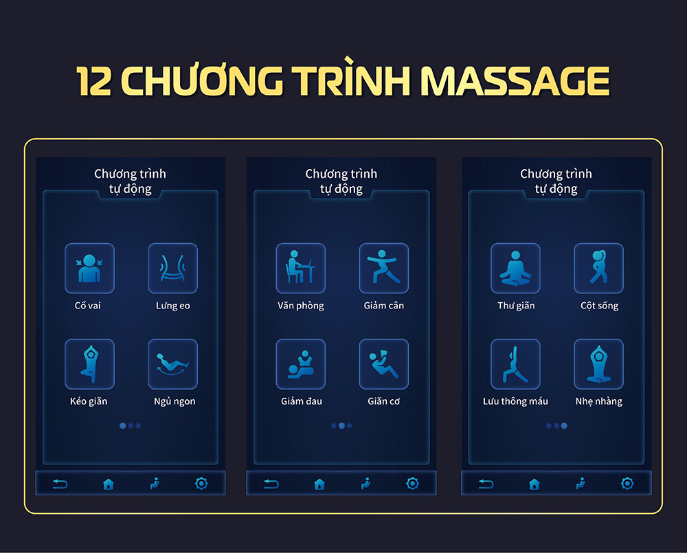 Ghế Massage Kangwon LX-1126 5