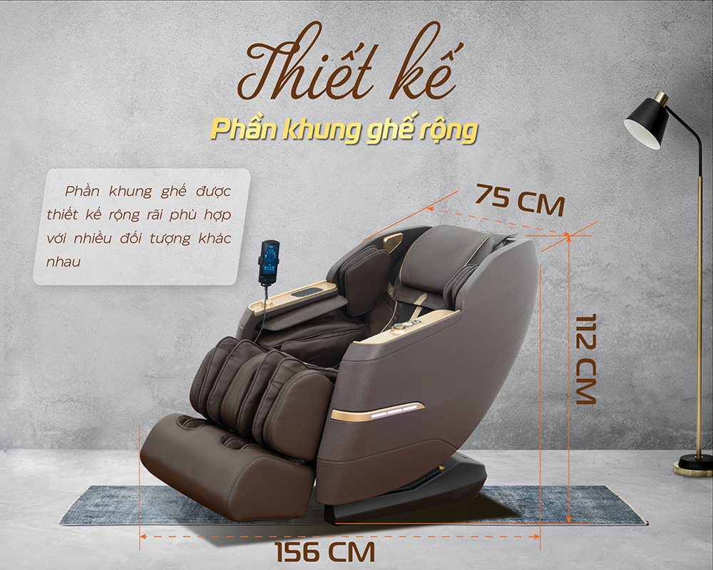 Ghế Massage Kangwon LX-1126 6