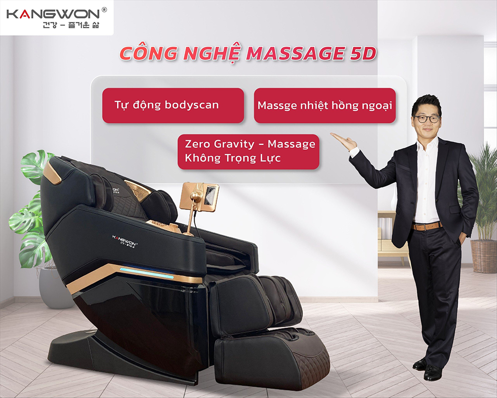 Ghế Massage Kangwon LX-580 2