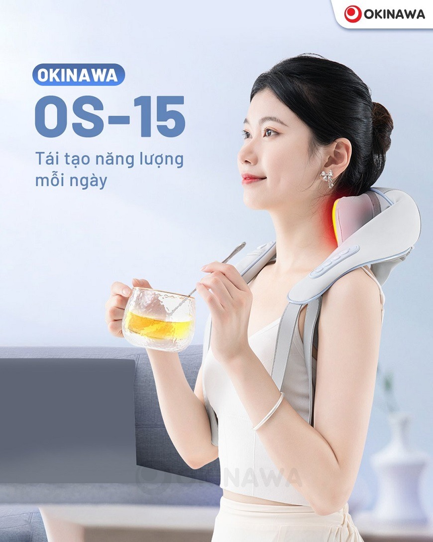 Đai Massage Vai Gáy Okinawa OS-15 12