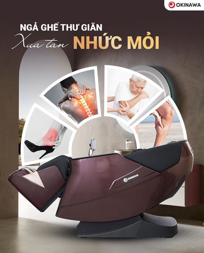 Ghế Massage Okinawa Guardian S-930 12