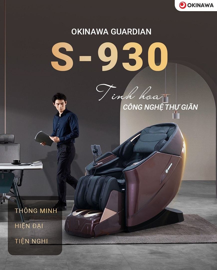 Ghế Massage Okinawa Guardian S-930 2