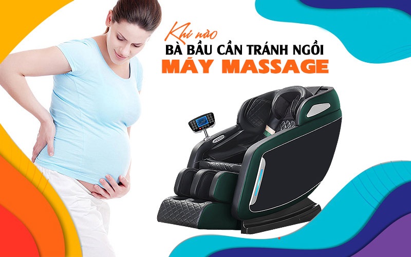 Những lưu ý khi sử dụng ghế massage đối với bà bầu