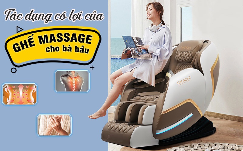 Lợi ích của việc sử dụng ghế massage đối với bà bầu