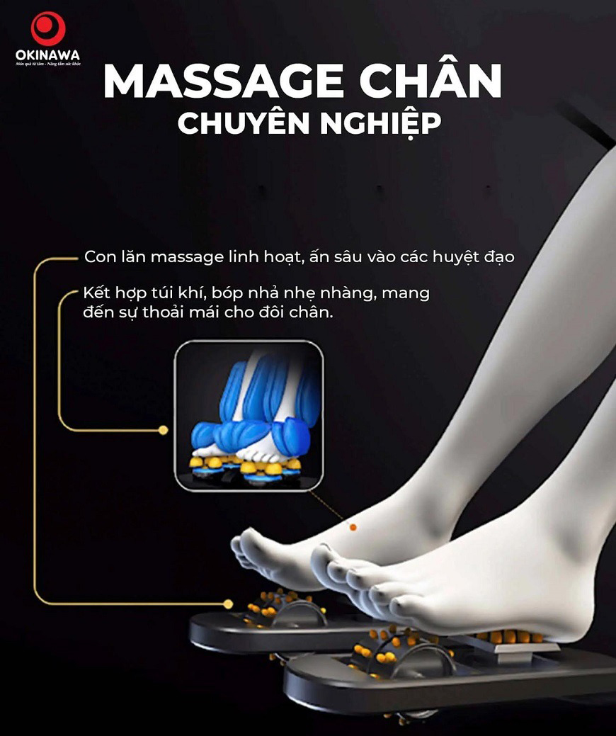 Ghế Massage Okinawa OS-210 7