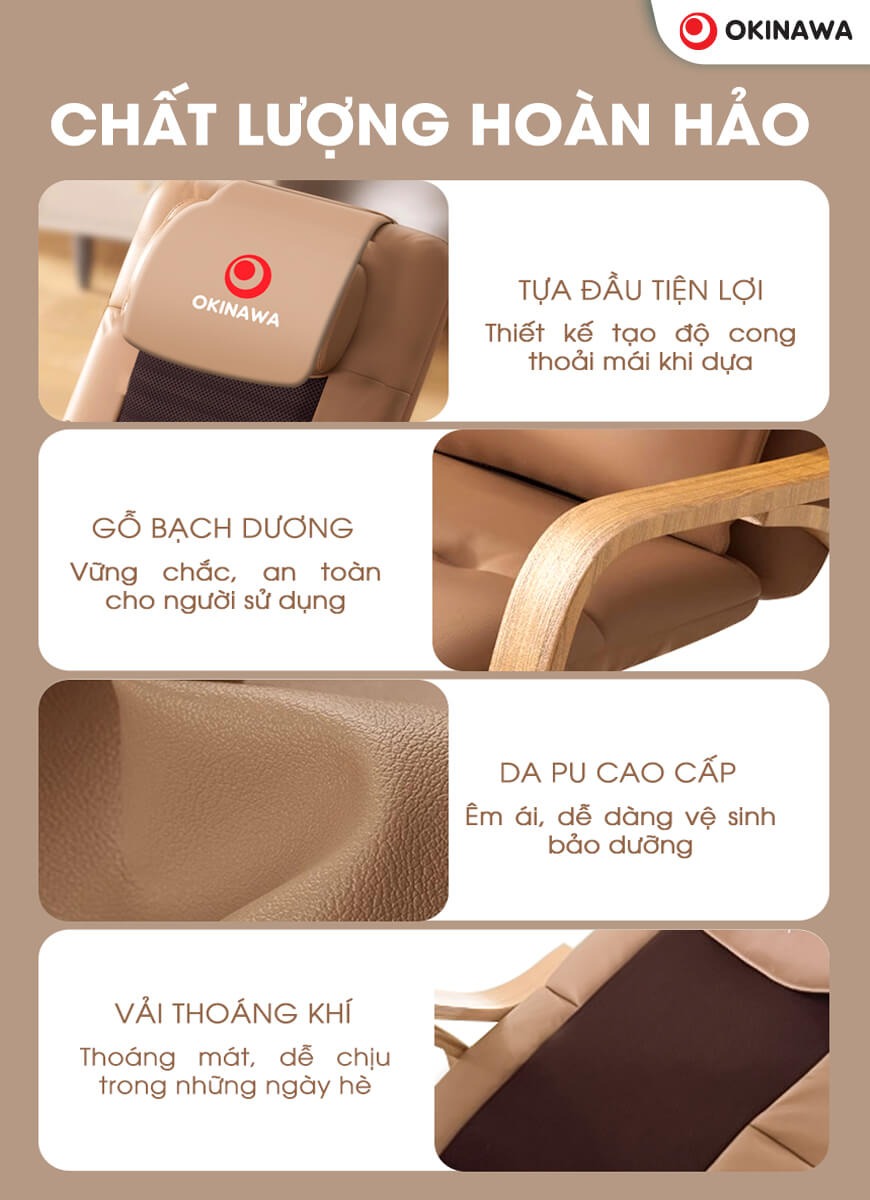 Ghế Sofa Massage Okinawa OS-23 11