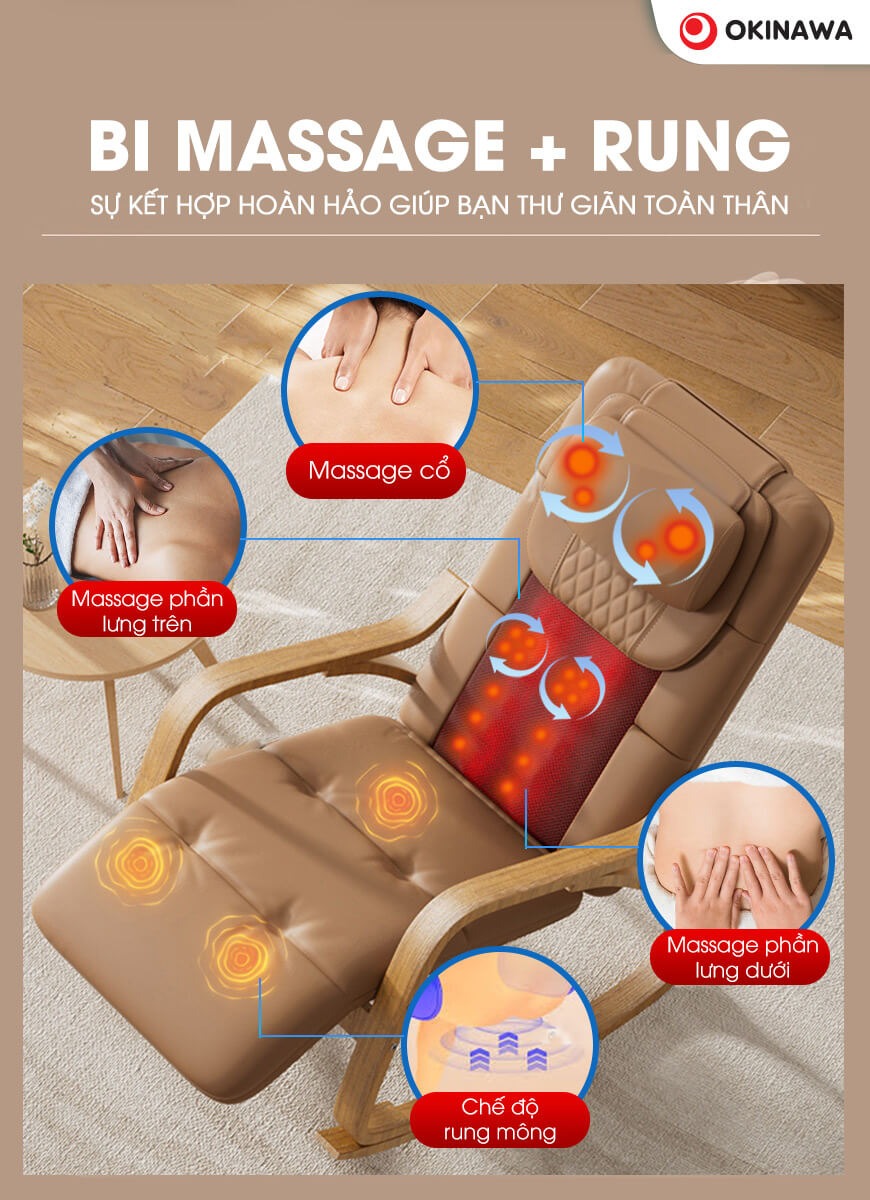 Ghế Sofa Massage Okinawa OS-23 2