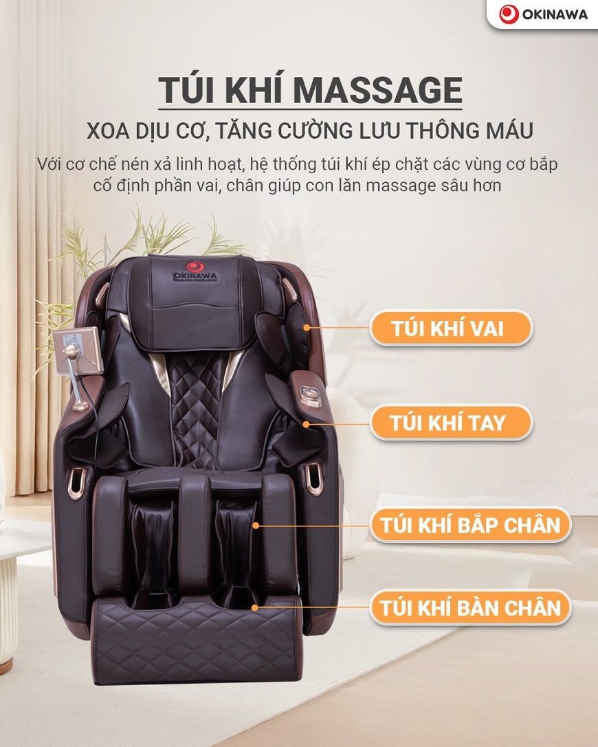 Ghế Massage Okinawa OS-266 7