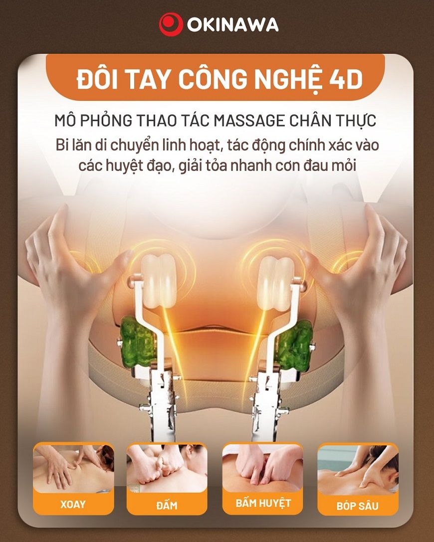 Ghế Massage Okinawa OS-302 3