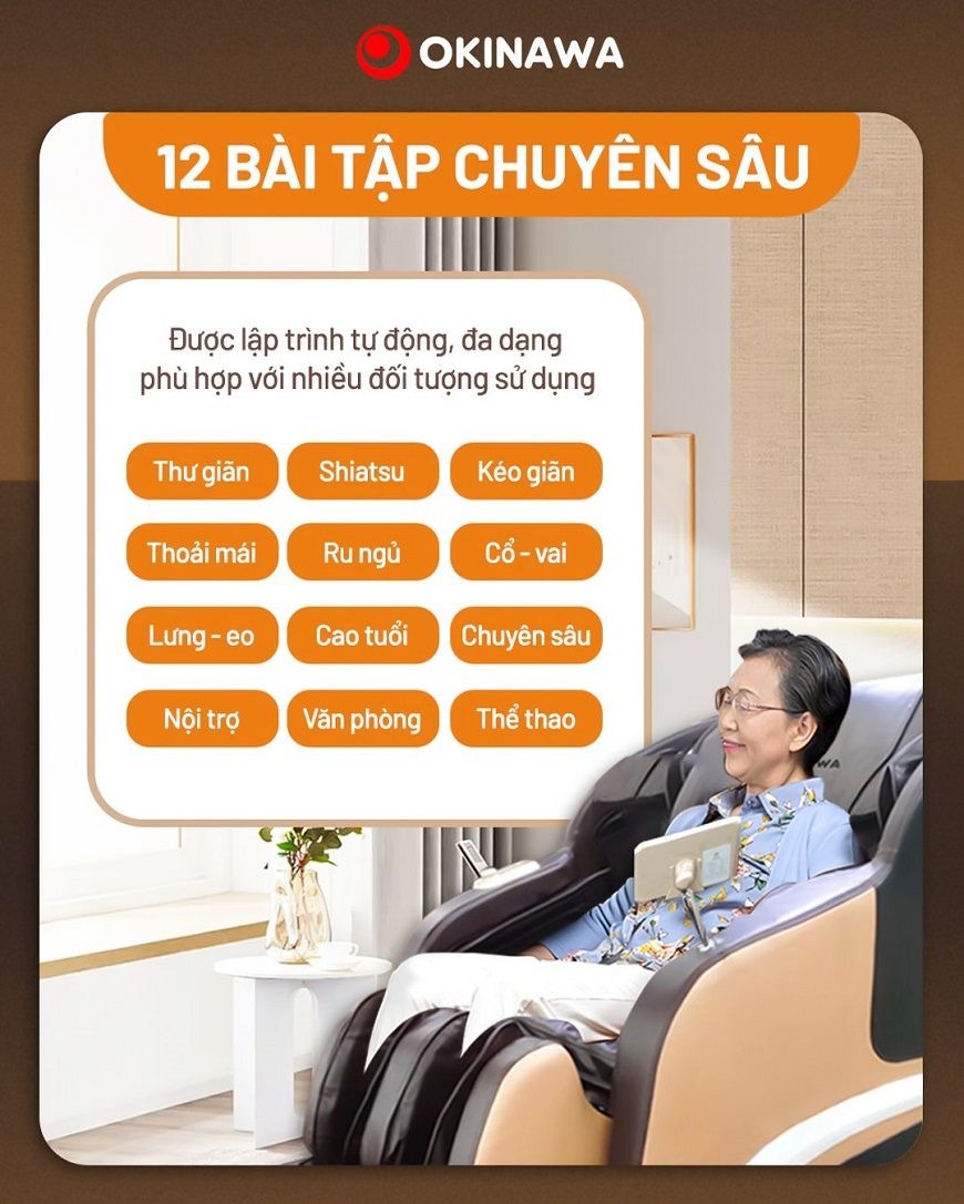 Ghế Massage Okinawa OS-302 5