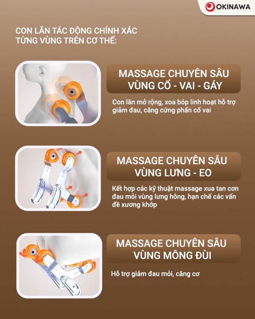 Ghế Massage Okinawa OS-309 6