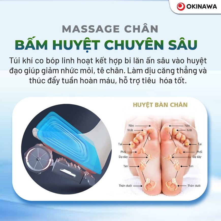 Ghế Massage Okinawa OS-319 8