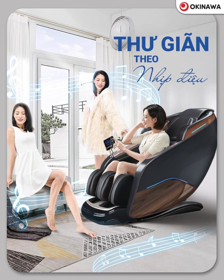 Ghế Massage Okinawa OS-456 12