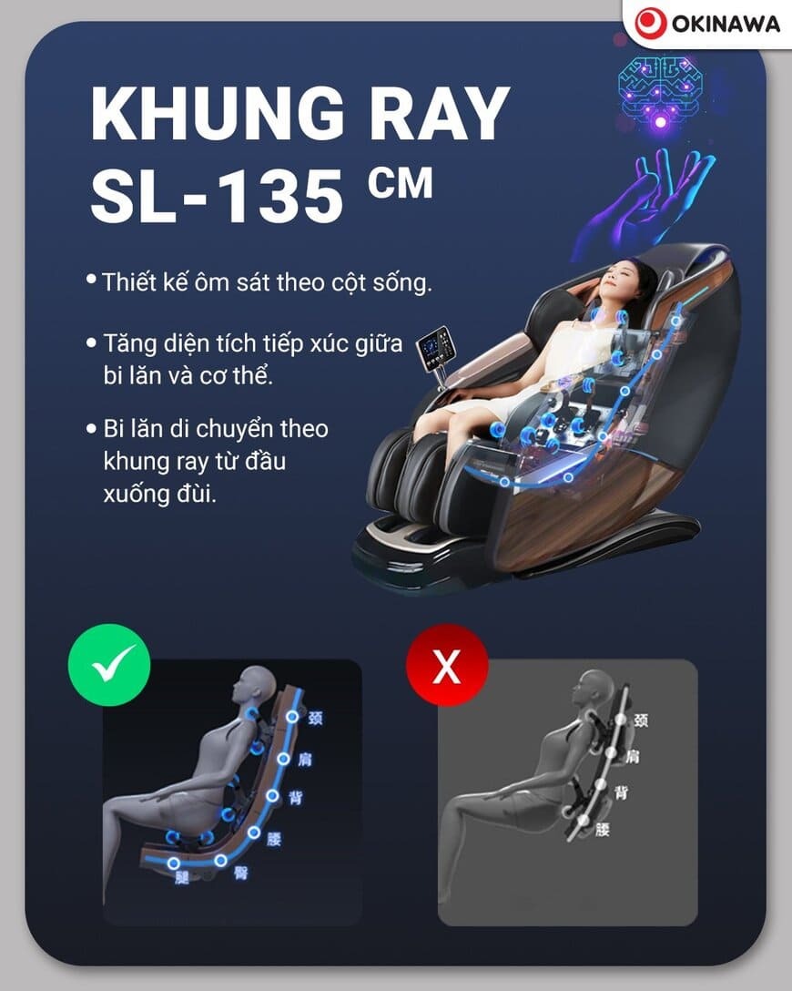 Ghế Massage Okinawa OS-456 5