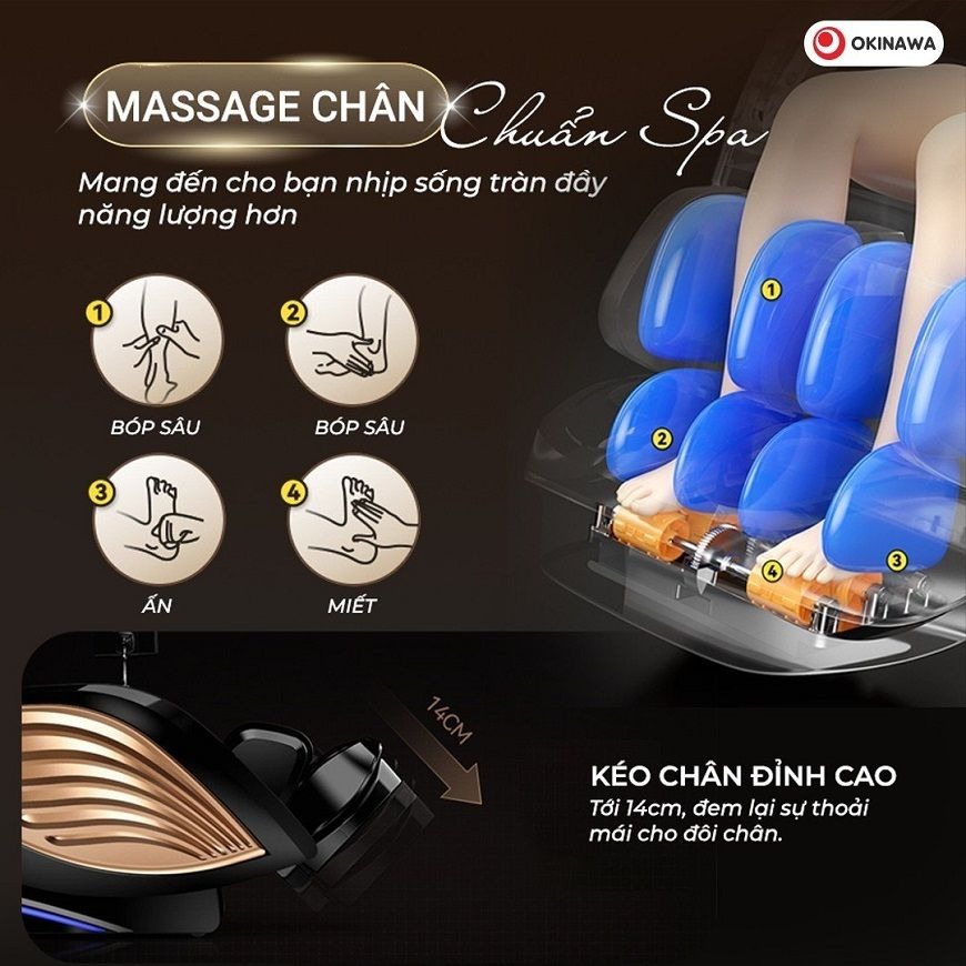 Ghế Massage Okinawa OS-516 11