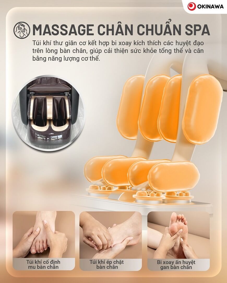 Ghế massage Okinawa OS-567 9