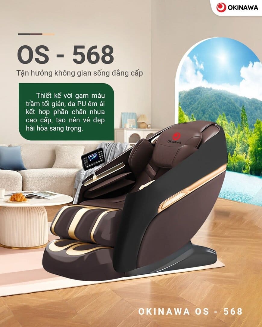 Ghế Massage Okinawa OS-568 2
