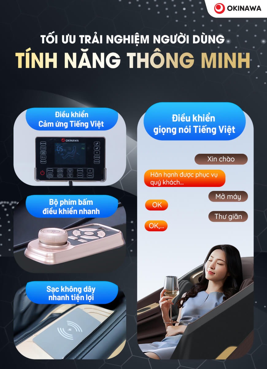 Ghế Massage Okinawa OS-569 12