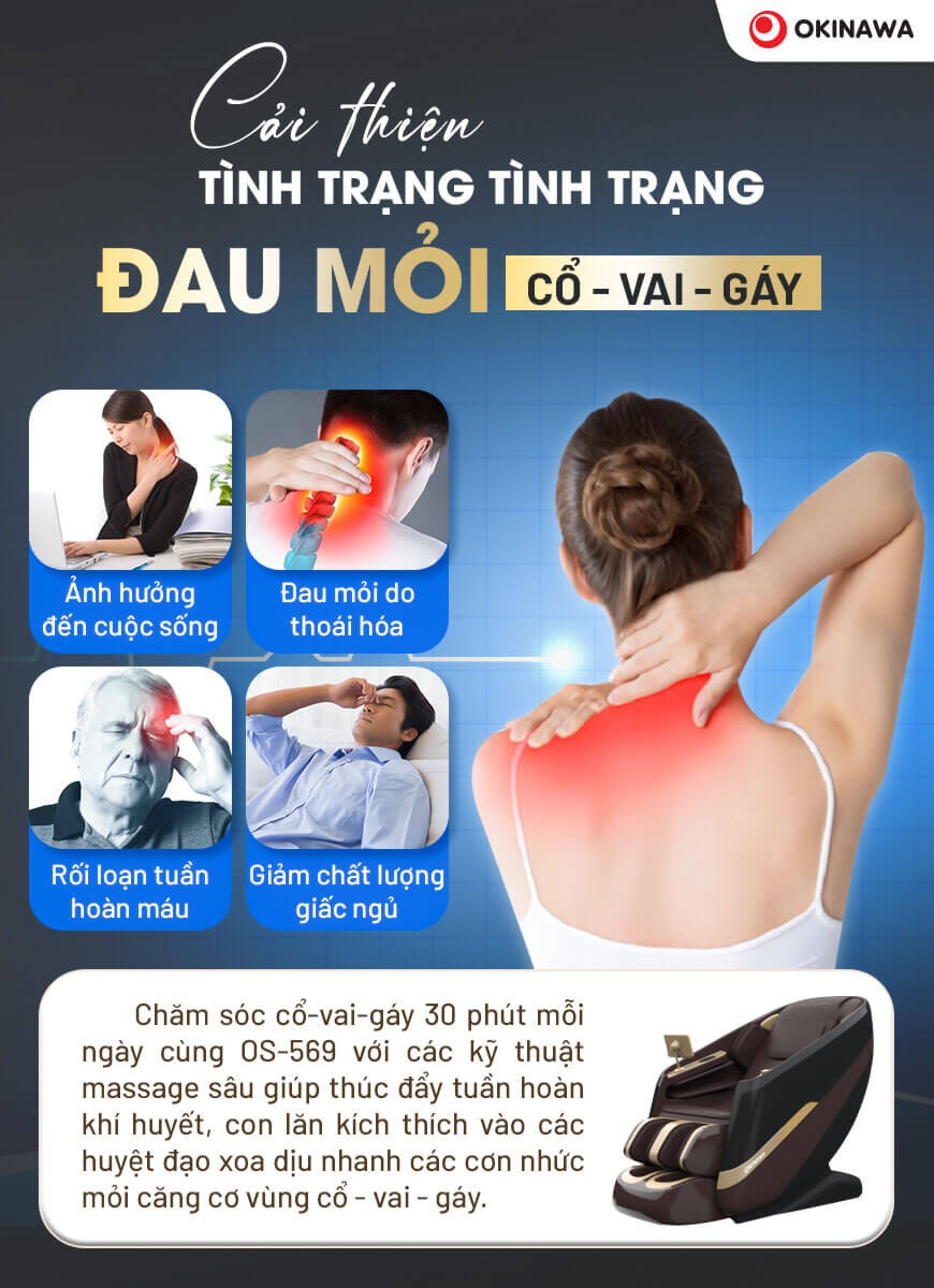 Ghế Massage Okinawa OS-569 4