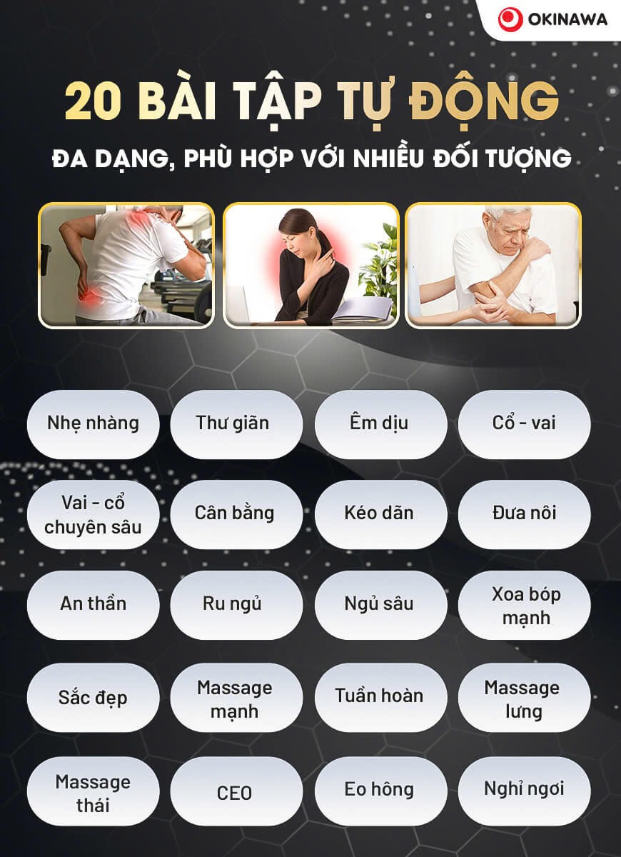 Ghế Massage Okinawa OS-569 6