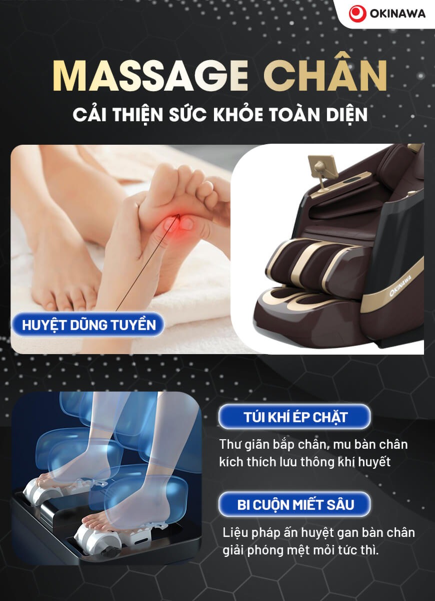 Ghế Massage Okinawa OS-569 9