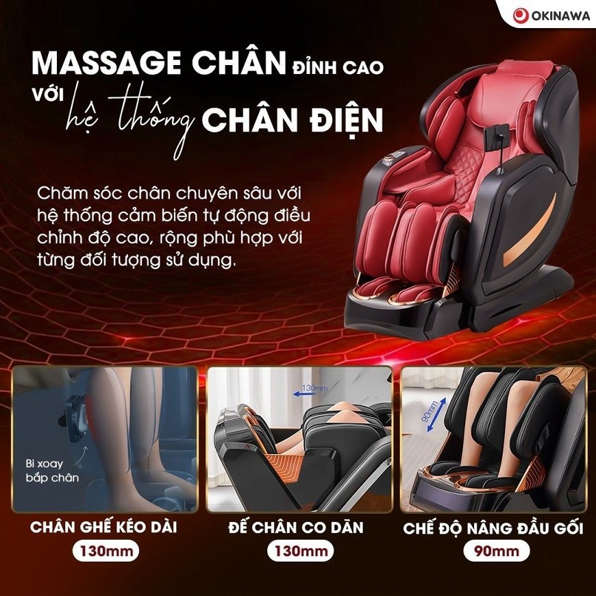 Ghế Massage Okinawa OS-836 7