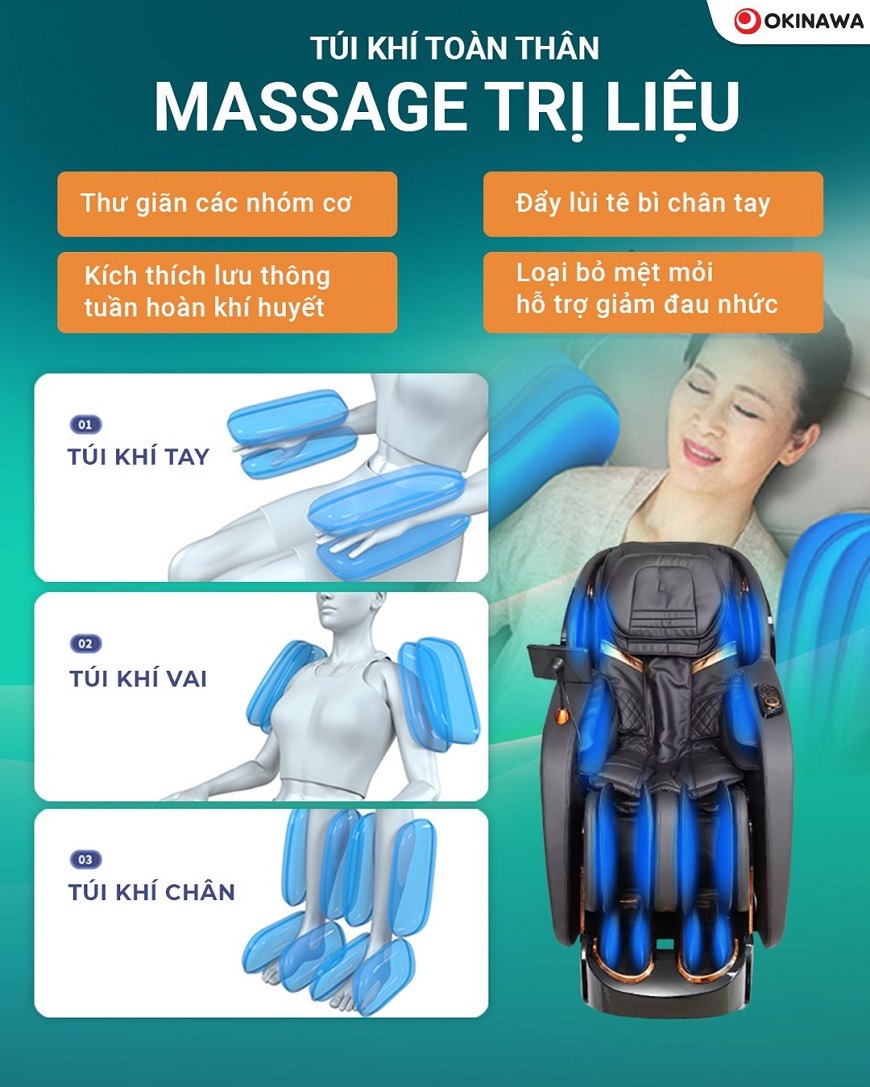 Ghế Massage Okinawa OS-939 7