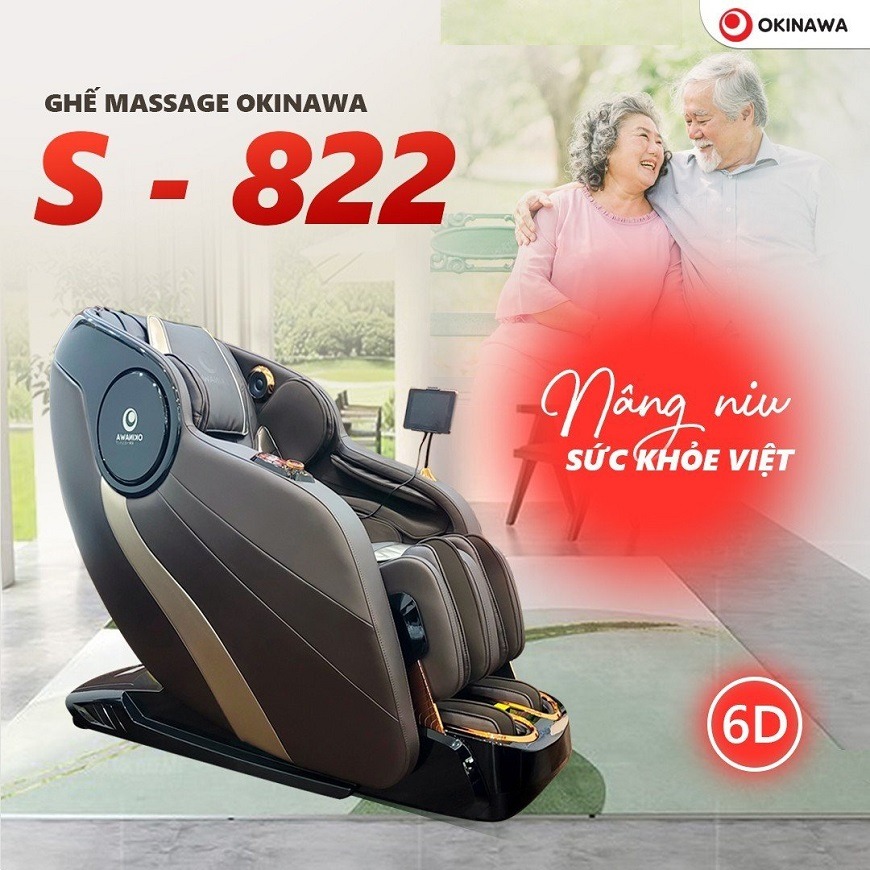 Ghế Massage Okinawa S-822 1