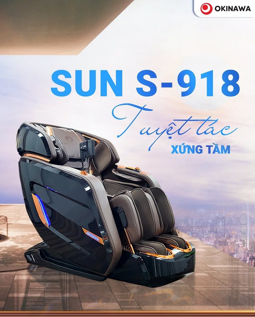 Ghế Massage Okinawa Sun S-918 2