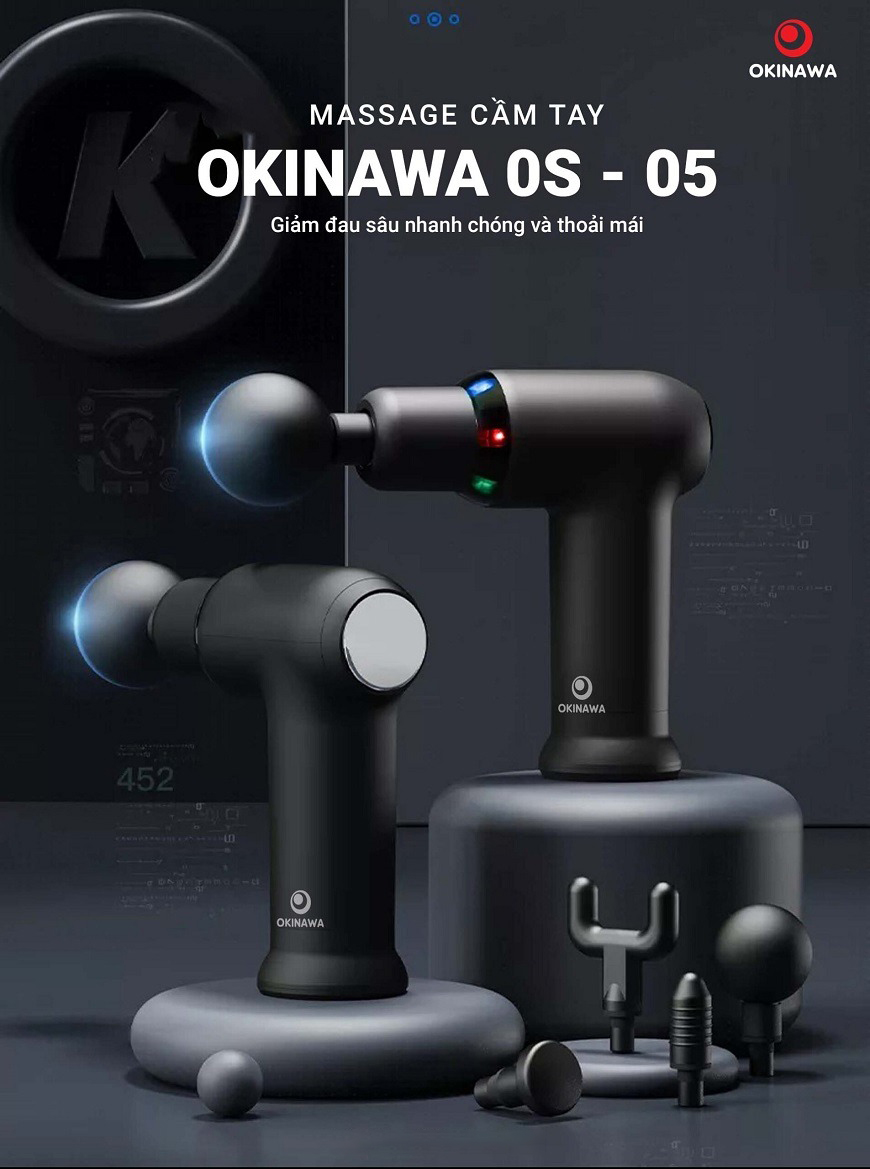 máy massage cầm tay Okinawa OS-05 1