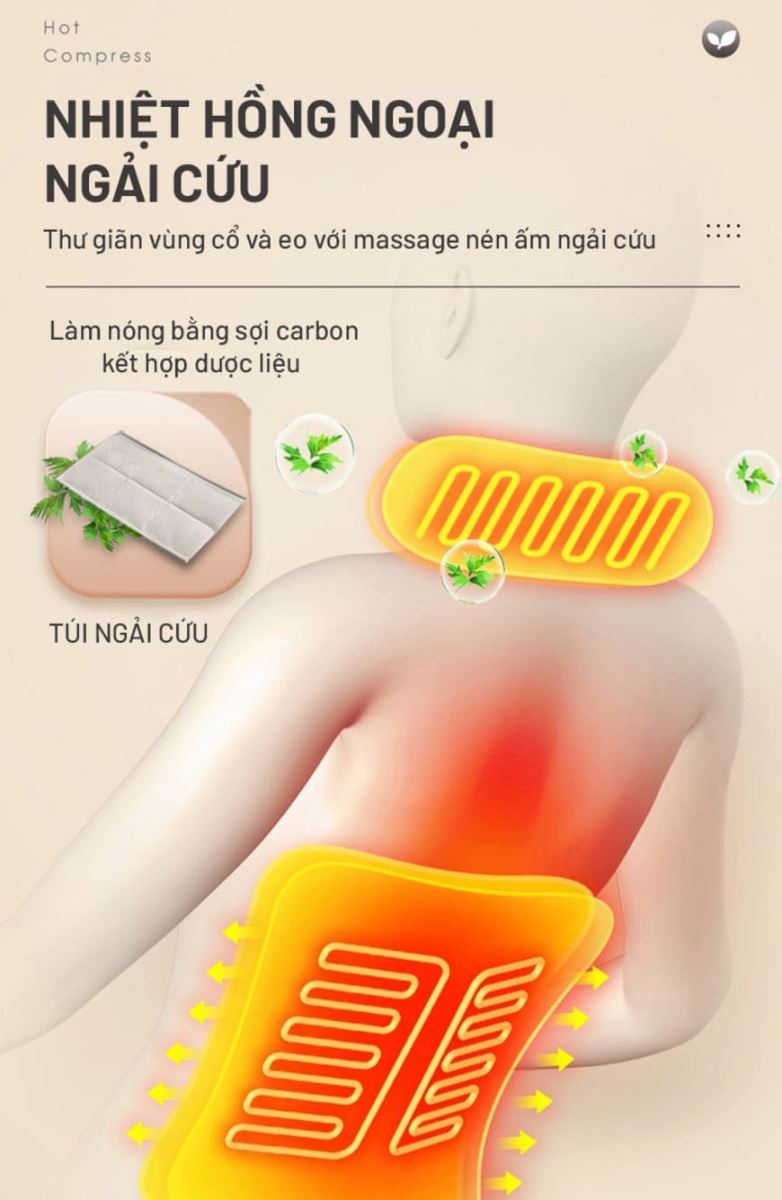 đệm massage Okinawa OS-26 9