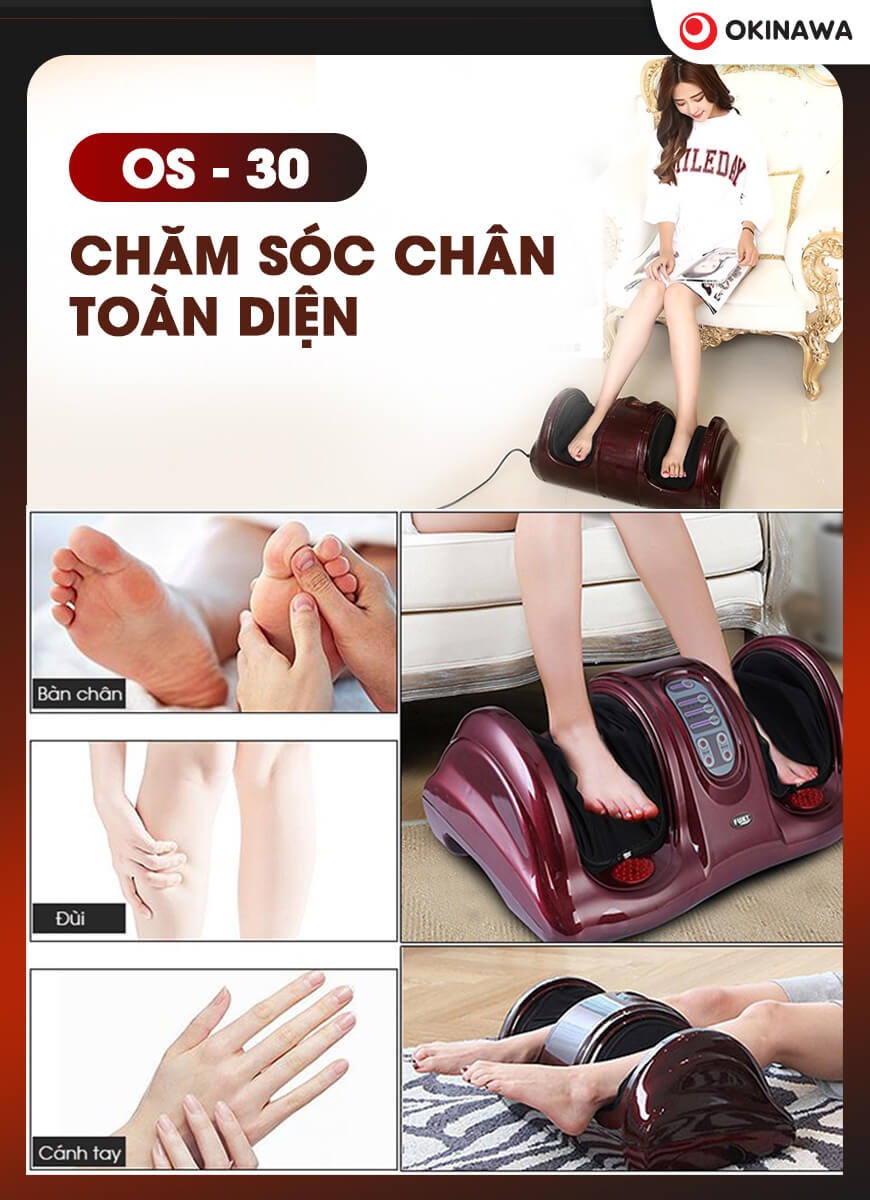 máy massage chân Okinawa OS-30 5