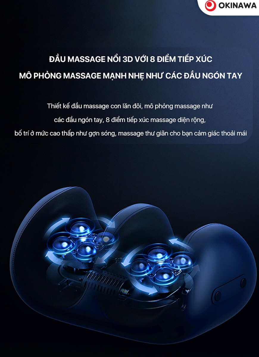máy massage chân Okinawa OS-31 3