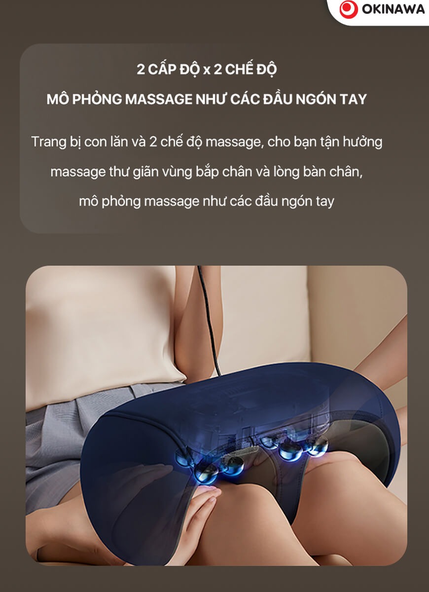 máy massage chân Okinawa OS-31 6