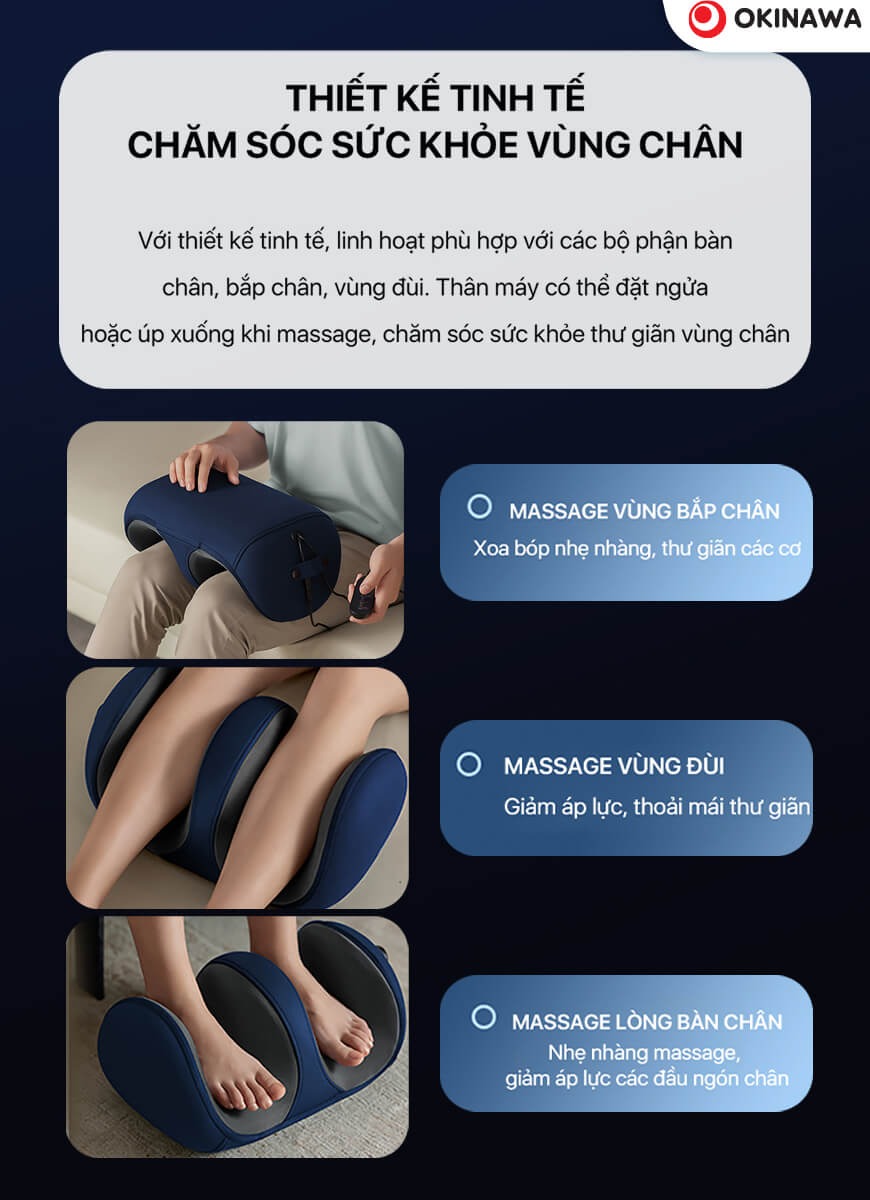 máy massage chân Okinawa OS-31 7