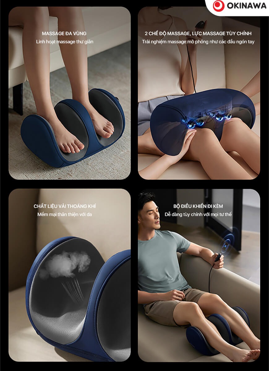 máy massage chân Okinawa OS-31 9