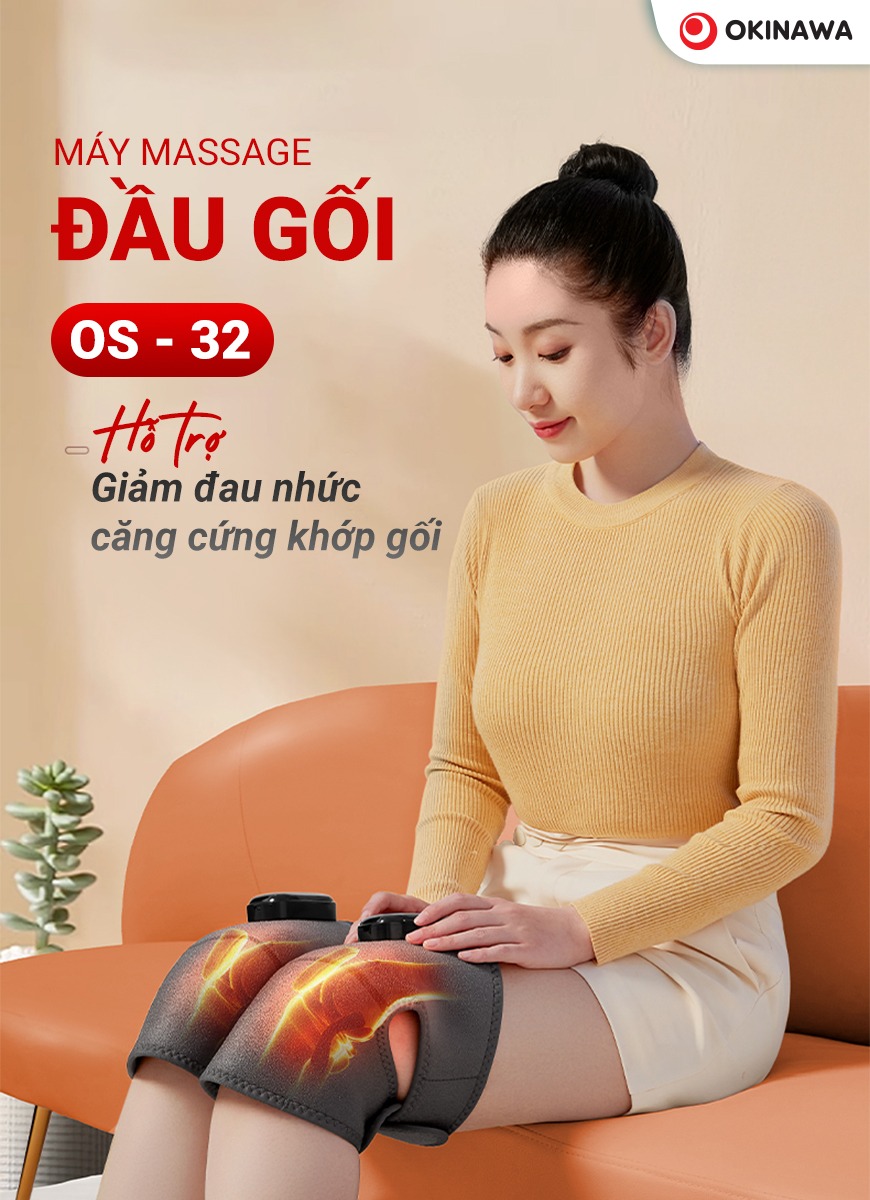 máy massage đầu gối Okinawa OS-32 1