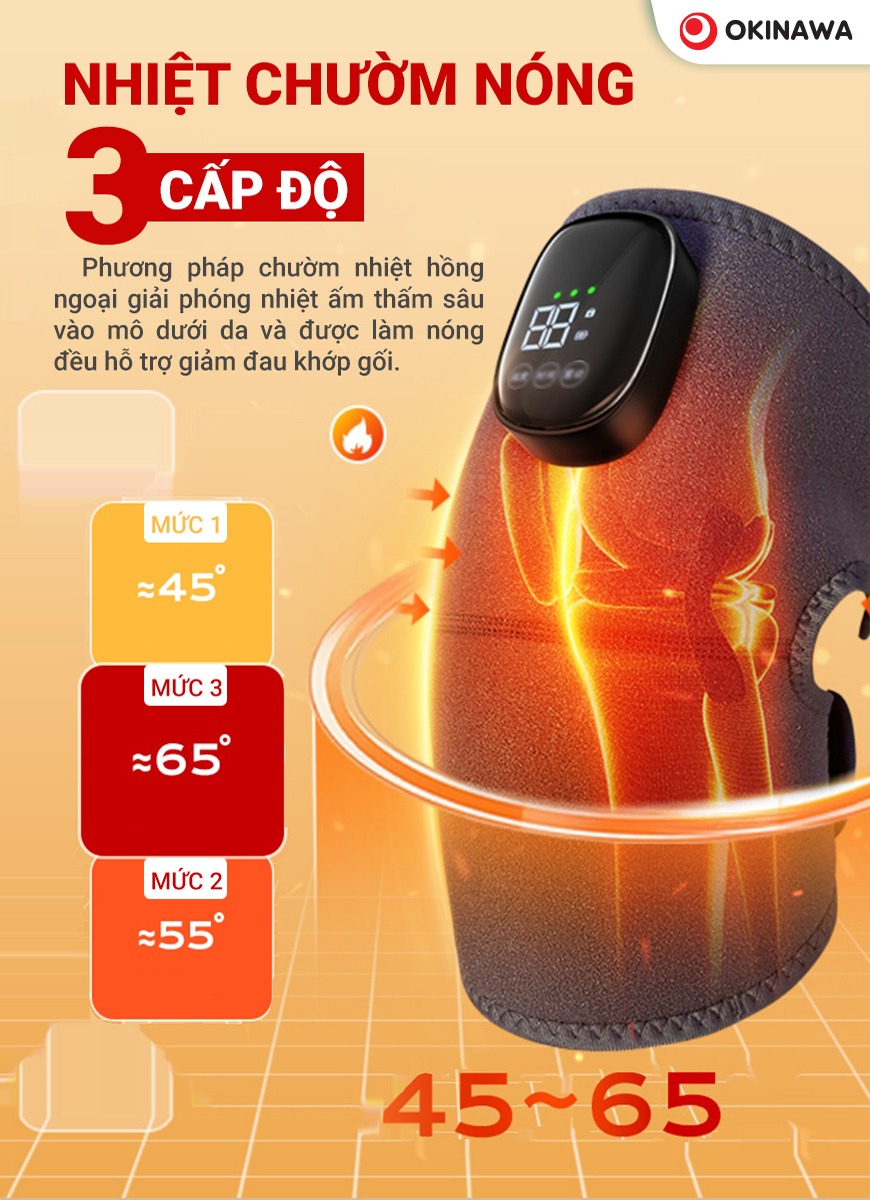 máy massage đầu gối Okinawa OS-32 3