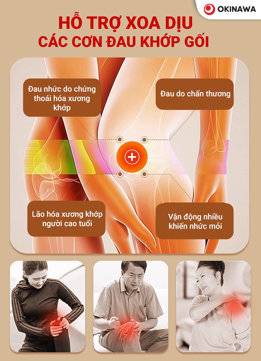 máy massage đầu gối Okinawa OS-32 4
