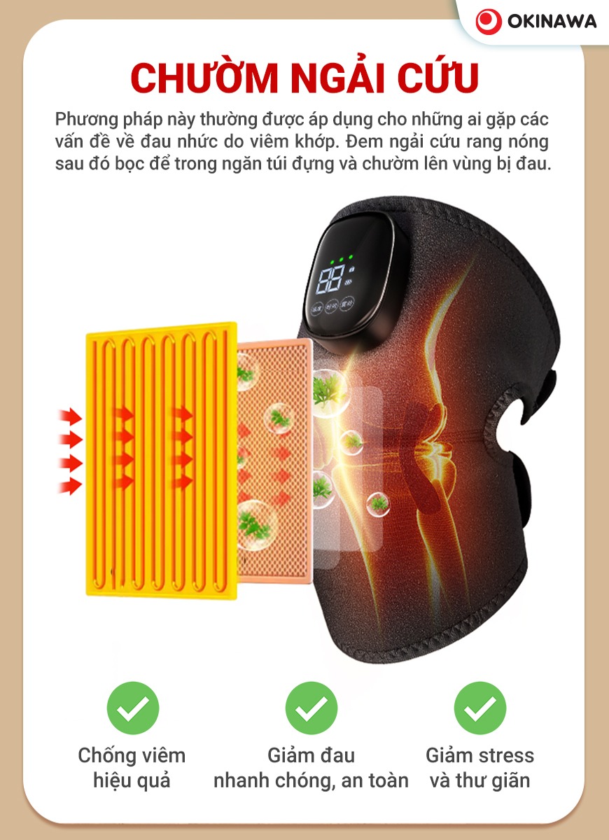 máy massage đầu gối Okinawa OS-32 7